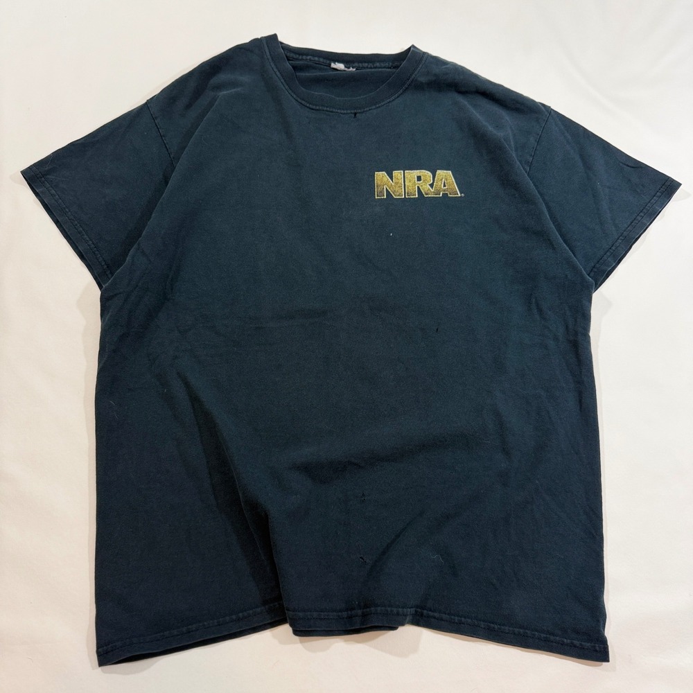 NRA T-Shirt Men XL Black You Got That Right Eagle Gun Graphic 2nd Amendment